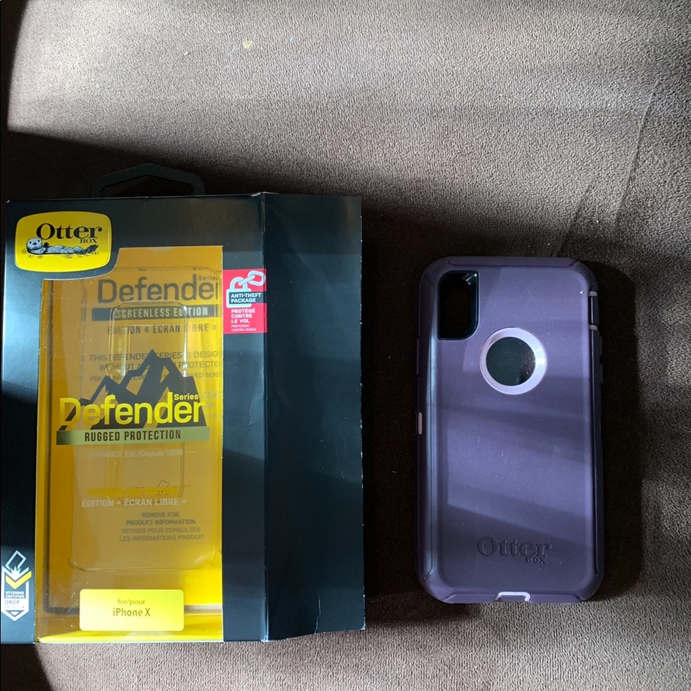 iPhone X otterbox -